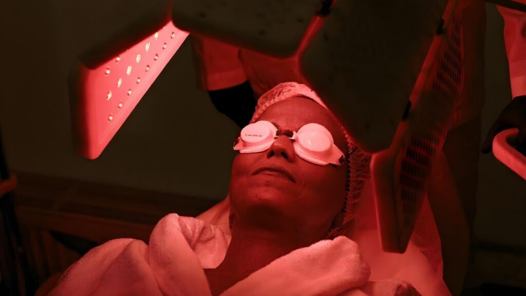 Red Light Therapy affects eyes